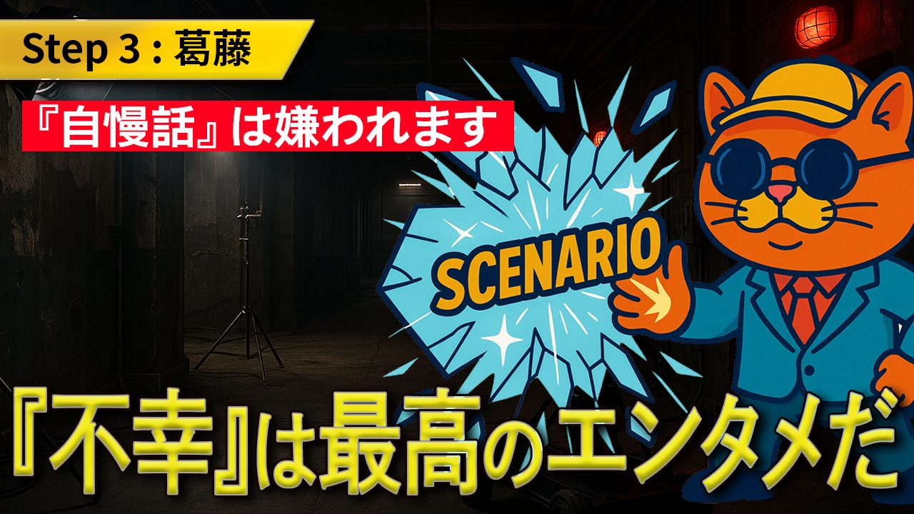 【その自慢話、嫌われてます】プロが教える、不幸を「最高のエンタメ」に変える技術【Step 3】